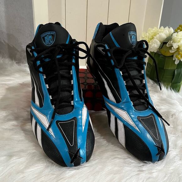 Carolina Panthers MUHSIN MUHAMMAD 87 Signed Reebok NFL Equipment Football Cleats main image 8